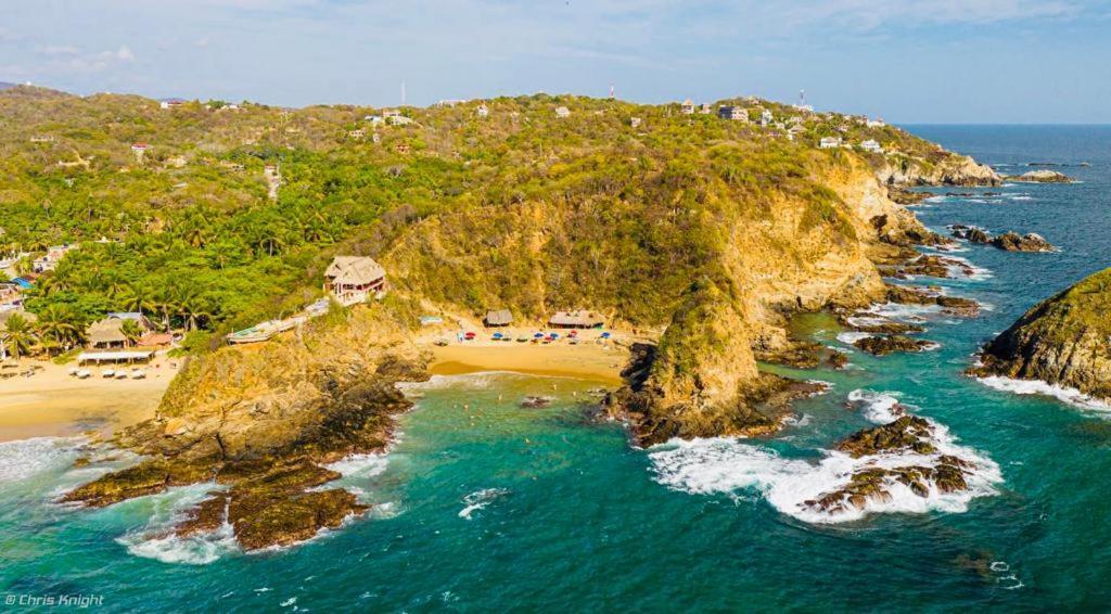 Playa Amor - Private Villa & Best Views Zipolite Luaran gambar