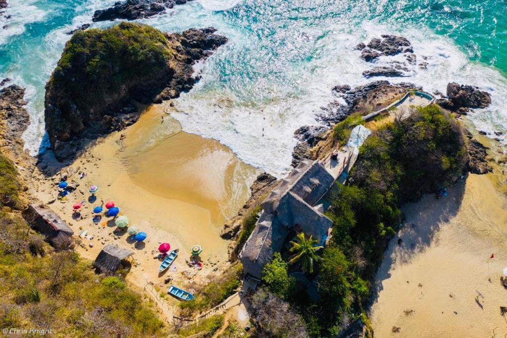 Playa Amor - Private Villa & Best Views Zipolite Luaran gambar